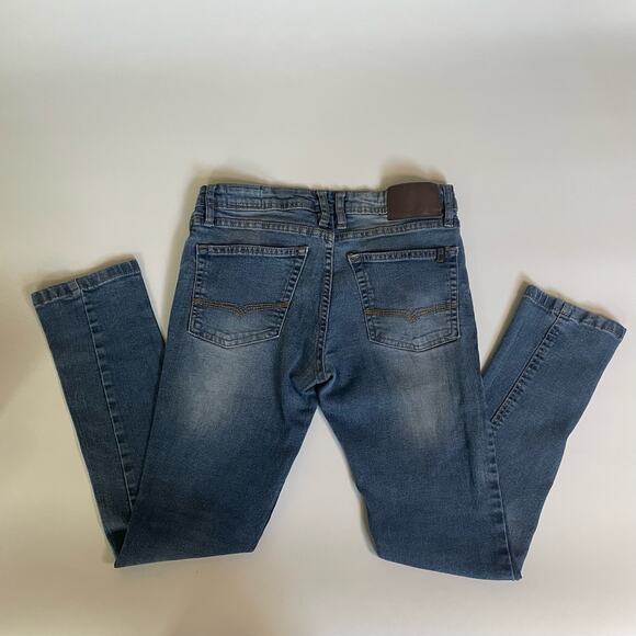 Buffalo David Bitton Boys Jeans Size 14 Skinny Max Blue Jeans Boys Denim Jeans - Picture 4 of 10